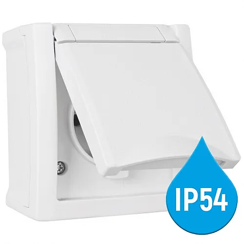 Priključnica bela šuho II OG 16A 250V IP54 WPTC4212-2WH EU2 PACIFIC Panasonic