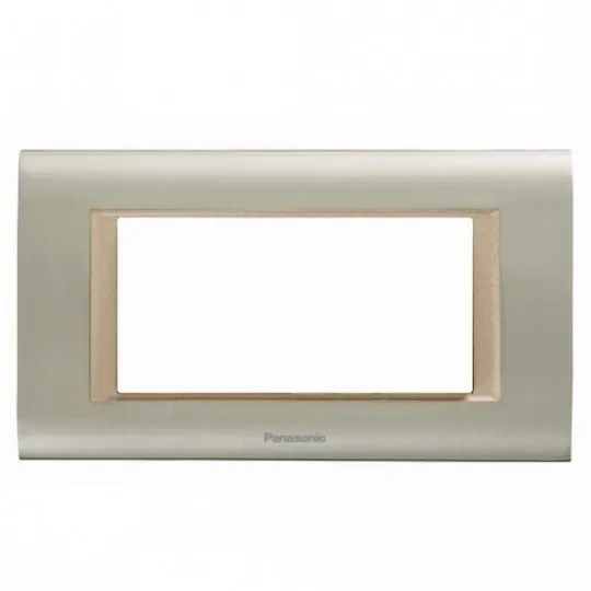 Maska zlatna 4M mat inox+ WVTF1844-5IM EU2 Thea SISTEMA Modular Panasonic