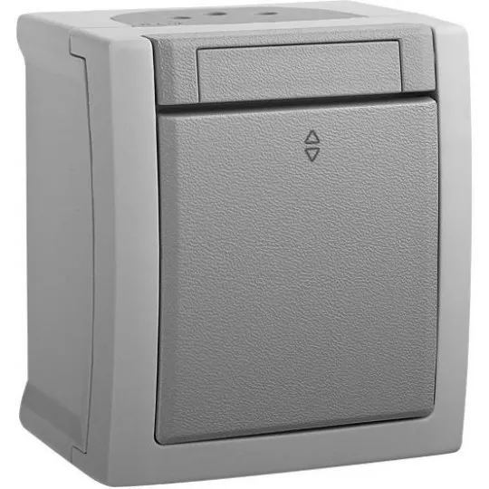Naizmenični prekidač OG sivi 10A 250V IP54 WPTC4003-2GR EU2 PACIFIC Panasonic