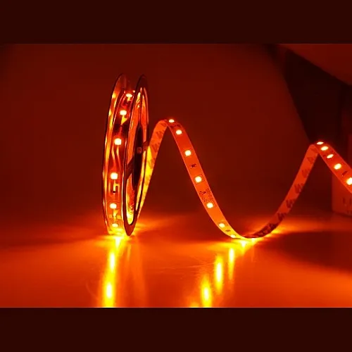 SMD LED traka 4.5W/1m 12V amber IP20 5m kotur 60 LED/1m MLR-2835-60-ML
