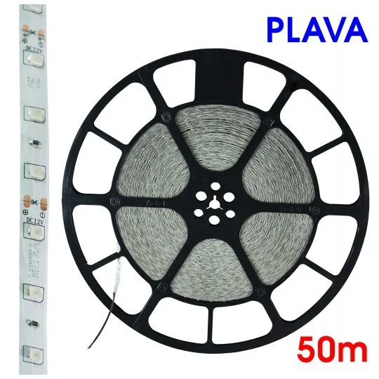 SMD LED traka plava 4.5W/1m 12V IP20 set 50m kotur 60 LED/1m MLR-2835-60-ML