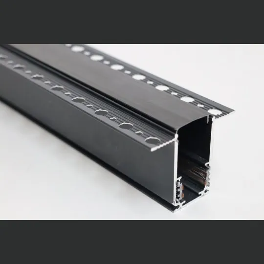 Šina 3m ugradna crna za 48V LED magnetnu rasvetu