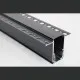Šina 3m ugradna crna za 48V LED magnetnu rasvetu