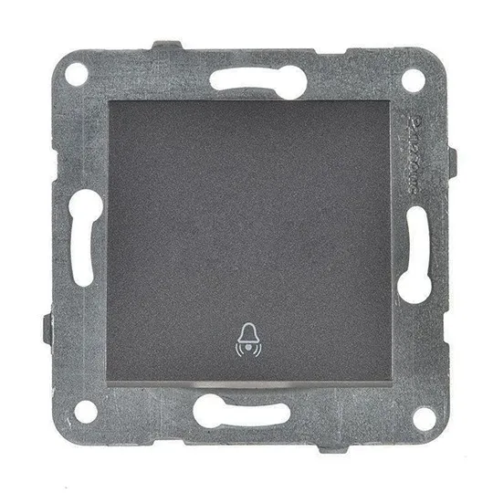 Taster zvona tamno sivi vijčani 10A 250V WKTT0019-2DG EU4 Karre Plus Panasonic