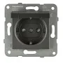 Priključnica tamno siva šuho sa poklopcem II+DZ vijčana 16A 250V WKTT0210-2DG EU4 Karre Plus Panasonic