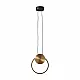 Visilica staro zlato 250mm LED crna + 9W 3000K M10911-1 BR