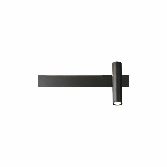 Zidna lampa crna LED 4+5W 3000K M10924-1Z B