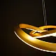 Visilica zlatna 500mm LED 52W 3000K M10906-1 GD
