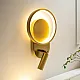 Zidna lampa staro zlato LED 7+5W 3000K M10915-1Z BR