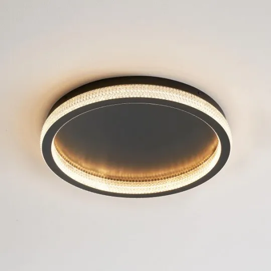 LED plafonska lampa crna 33W 220~240V 3000K fi400mm SMD M10930 B