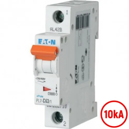 Automatski osigurač 63A B 10kA PL7-B63/1 262692 Eaton