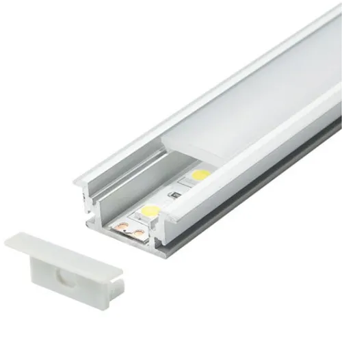 Aluminijumski profil za LED trake Podni ugradni set sa difuzorom 11x27x2000mm MA632