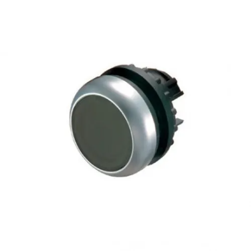 Glava ravnog tastera, fi22 mm, crna, sa povratom M22-D216590 Eaton