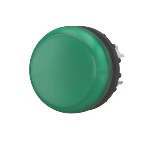 Glava signalne lampe sa glatkim sočivom, fi 22mm IP66, zelena M22-L-G 216773 Eaton