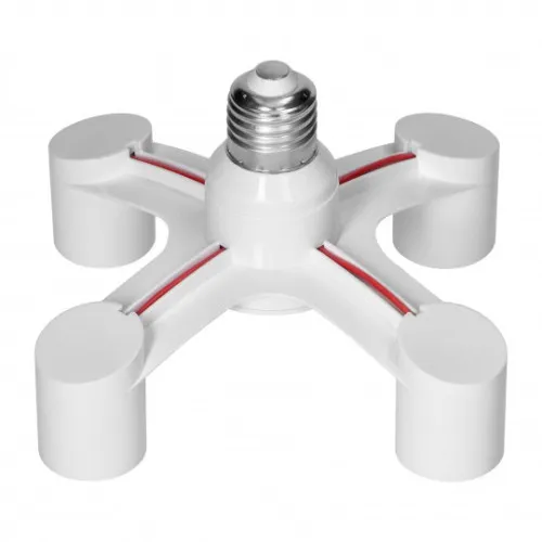 Grlo beli sijalično adapter 4xE27 LH/E27/4XE27-19 Virone