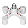 Grlo beli sijalično adapter 4xE27 LH/E27/4XE27-19 Virone