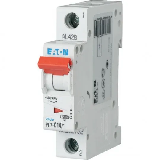 Automatski osigurač 10A B 10kA PL7-B10/1 262674 Eaton