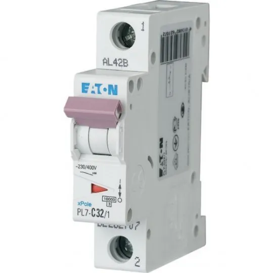 Automatski osigurač 32A B 10kA PL7-B32/1 262679 Eaton