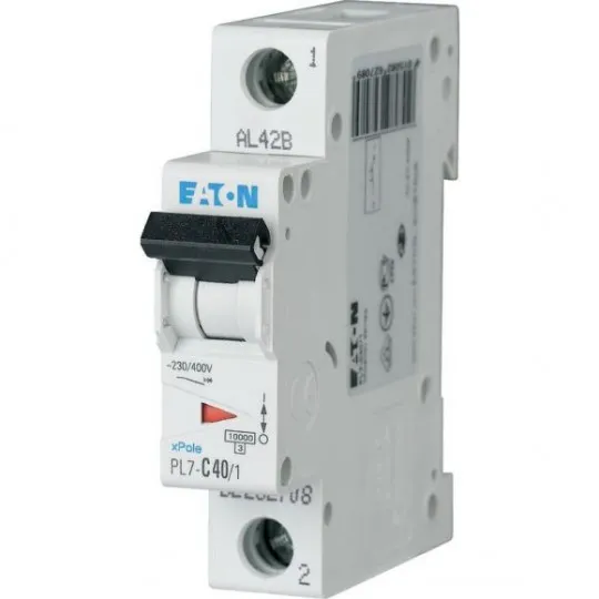 Automatski osigurač 40A B 10kA PL7-B40/1 262690 Eaton