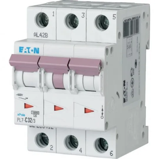 Automatski osigurač 32A C 10kA PL7-C32/3 263412 Eaton