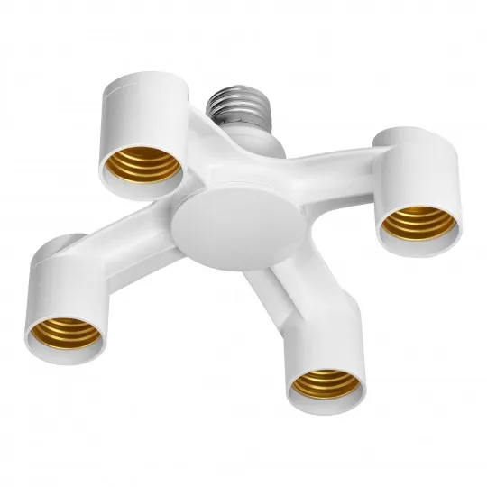 Grlo beli sijalično adapter 4xE27 LH/E27/4XE27-19 Virone