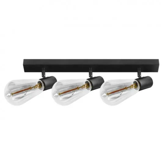 Spot lampa crna 3xE27 max.60W RIO SP3 AD-OP-6431BE27 Adviti