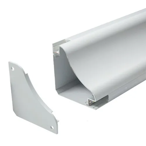 Aluminijumski profil za LED trake set sa difuzorom 69.1x69.1x2000mm MA7069