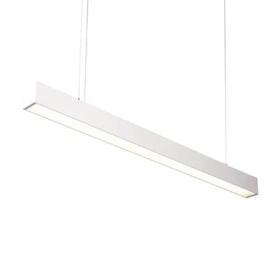 Visilica bela 24W 220~240V 4000K L1200 x W50 x H60mm LED linearna svetiljka (ili nadgradna) 2200lm M109051-W