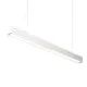 Visilica bela 24W 220~240V 4000K L1200 x W50 x H60mm LED linearna svetiljka (ili nadgradna) 2200lm M109051-W