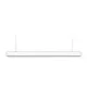 Visilica bela 24W 220~240V 4000K L1200 x W50 x H60mm LED linearna svetiljka (ili nadgradna) 2200lm M109051-W
