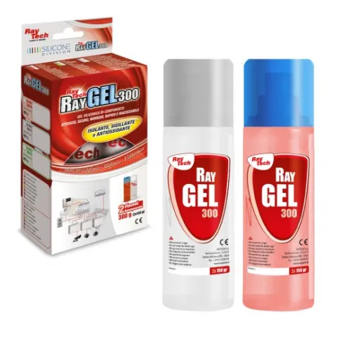 Ray Gel 300- dvokomponentna crvena masa za livenje (300 gr) blister Raytech