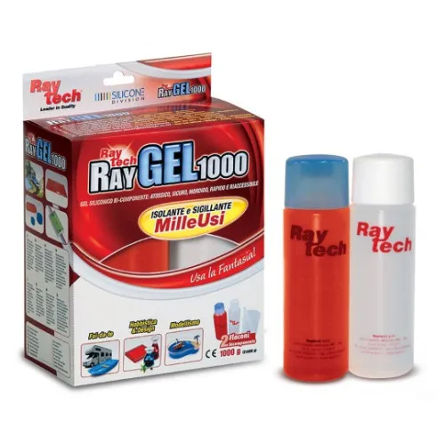 Ray Gel 1000- dvokomponentna crvena masa za livenje (1 kg) Raytech