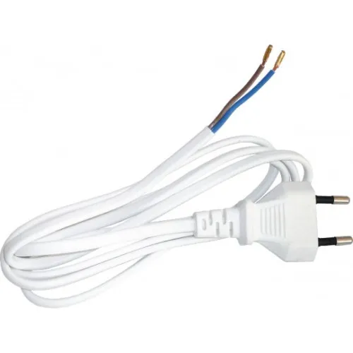 Priključnica bela prenosna sa kablom 2.5A 250V 575W EURO PM-3X