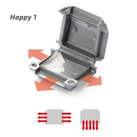 Happy 1 GelBox - gel kutija za konektore (blister 2 kom) 7033 Raytech