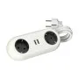 Priključnica bela OR-AE-13133(GS)/W prenosna dvostruka za sto sa 2xUSB punjačem 1,4m kabla 3x1,5mm2 Orno