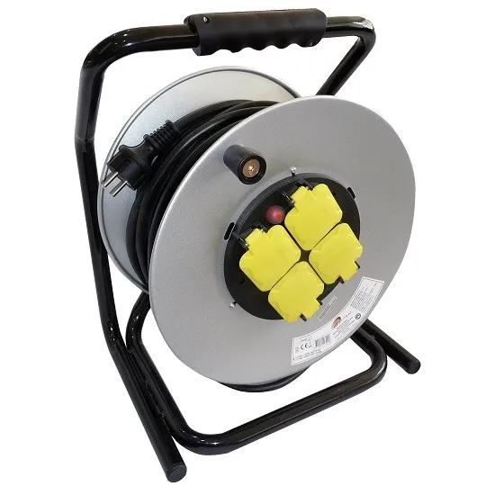 Priključnica 30M-2 DZ 15,65A 250V 3000W 3X2.5mm prenosna - motalica PM-MOT4