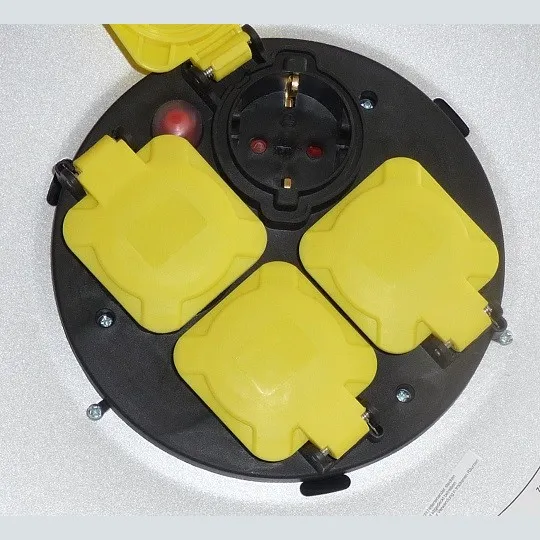 Priključnica 30M-2 DZ 15,65A 250V 3000W 3X2.5mm prenosna - motalica PM-MOT4