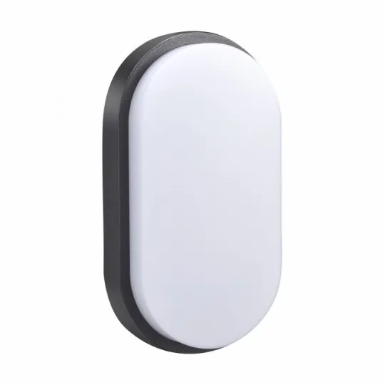 Zidna lampa crna 15W 6000K IP54 LED 3Y M272-72B-N