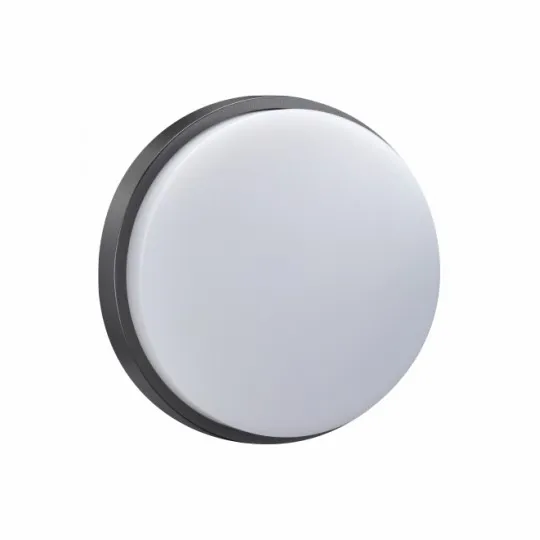 LED plafonska lampa crna 15W 6000K IP54 3Y M272-73B-N