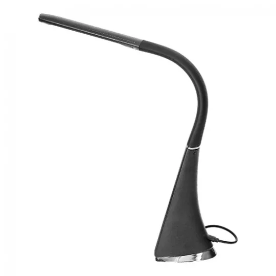 Stona lampa crna LED 5W 4000K + sat/alarm DOLOMIT DL-12/B Virone