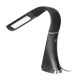 Stona lampa crna LED 5W 4000K + sat/alarm DOLOMIT DL-12/B Virone