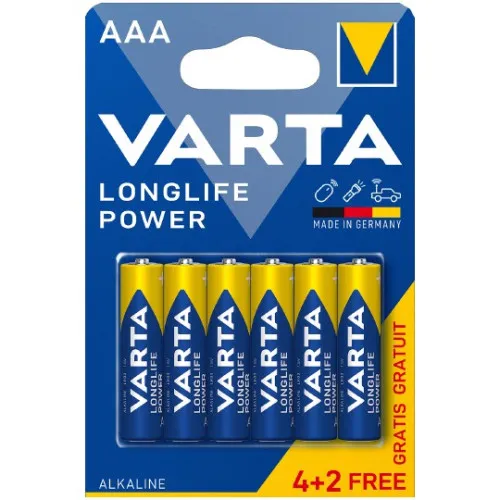 Baterije Longlife Power LR03 1.5V 6/1 Varta