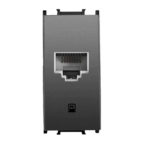 Priključnica tamno siva 1M CAT6e kompjuterska WVTT1405-4DG EU2 Thea Modular Panasonic