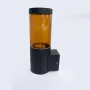 Zidna lampa crna Max.25W IP54 1xE27 baštenska M914 C
