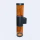 Zidna lampa crna Max.25W IP54 2xE27 baštenska M915 C