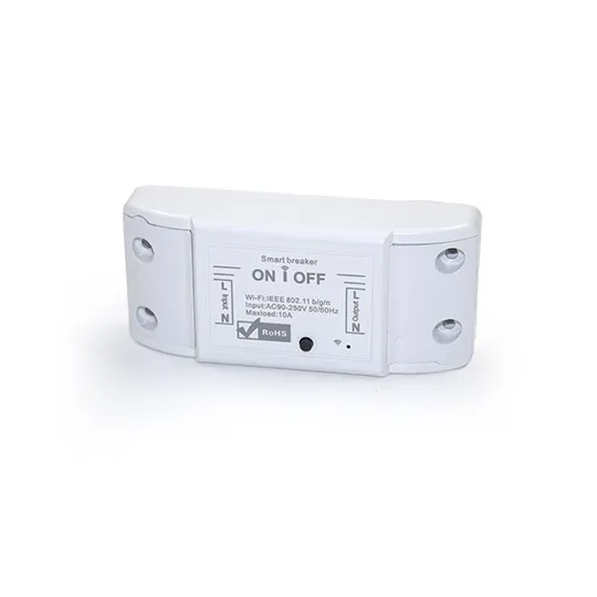 Prekidač beli pametni Wi‑Fi smart breaker 10A 2.4GHZ MS-B101