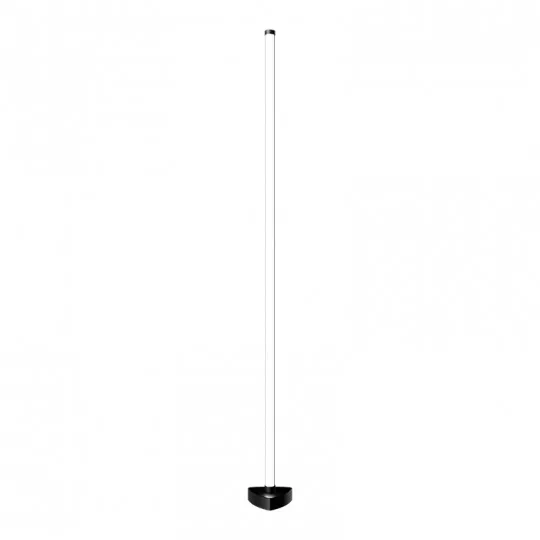 Podna lampa crna LED 12W RGB H1450mm sa daljinskim i adapterom 12V 1A IR+BT+APP smart M21004-BT