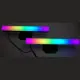 Stona lampa crna set LED 5W RGB H320mm 5V 2x2.5W smart IR+BT+APP M21005-BT