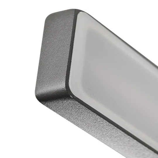 Zidna lampa crna 20W 4000K IP54 LED 1800lm M1058/1200