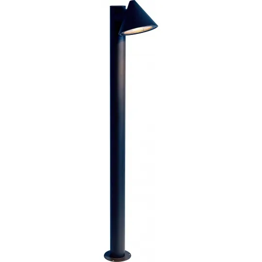 Stubna spoljna lampa mat crna Max.1x35W IP44 1xGU10 M2018/100-C